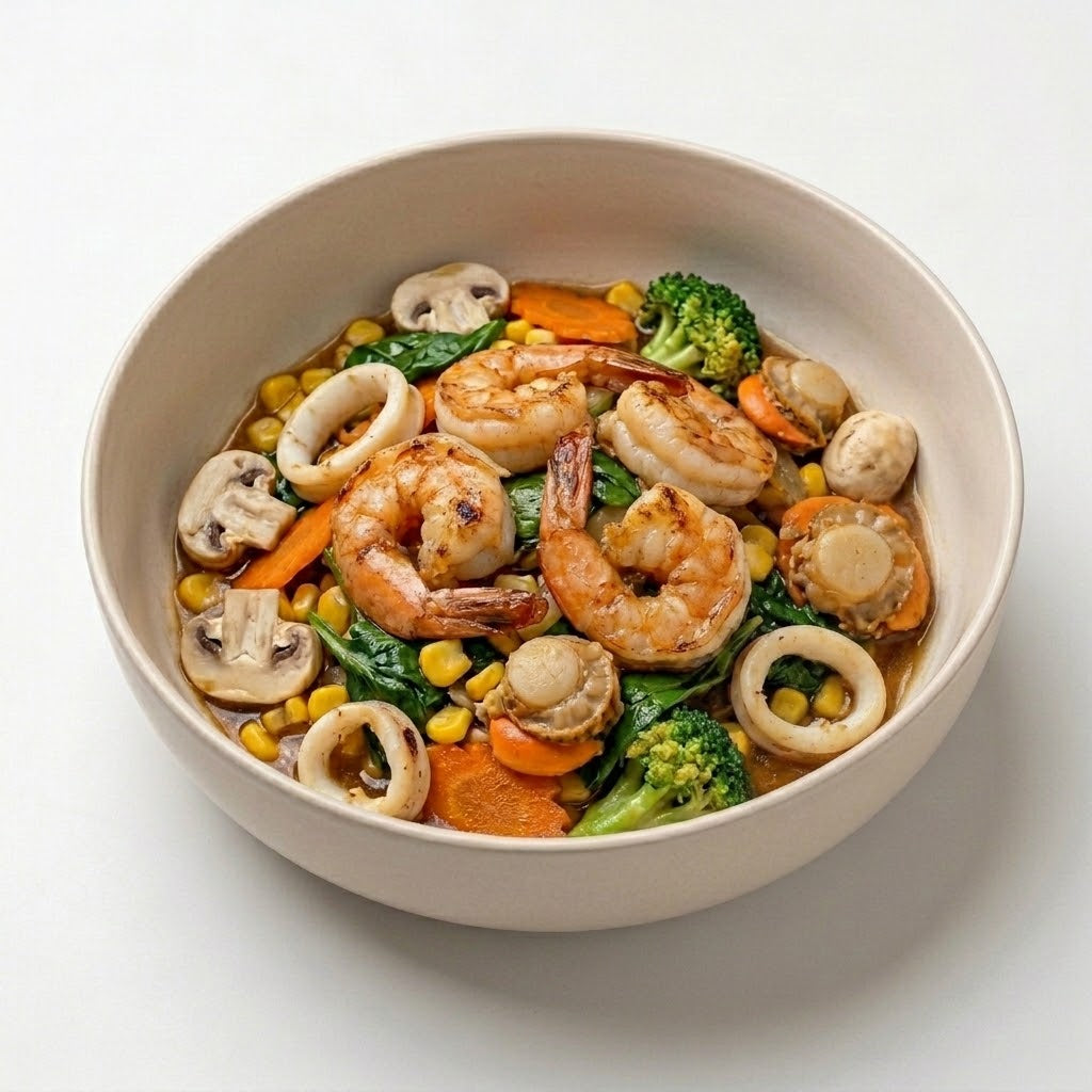 Wok Fruits de Mer