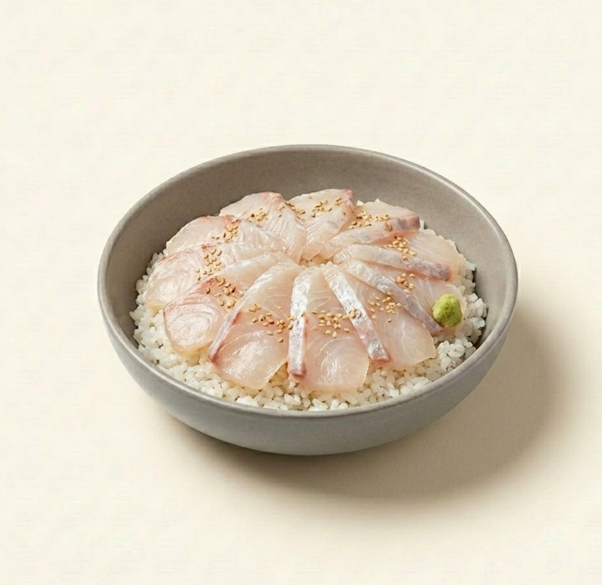 Chirashi Poisson Blanc