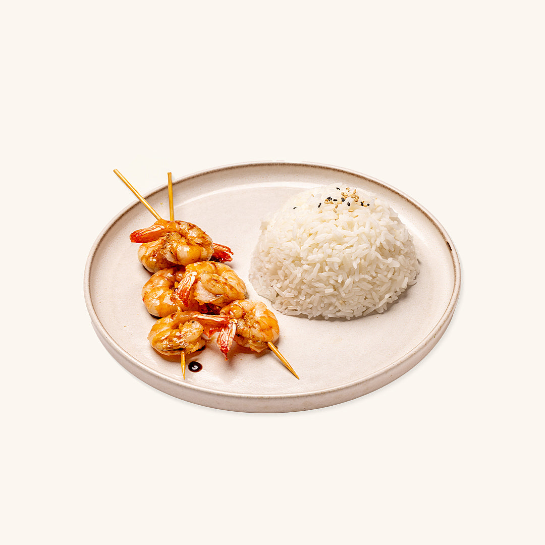 Brochette Gambas